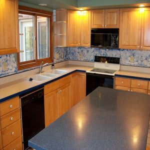 kitchen - before remodel