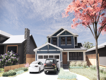 New Residence in San Mateo The project includes the removal of and existing 1200 sf single story residence, and the construction of a new two story 3,1