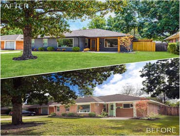 Before and After photos