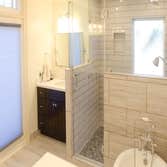 Heights Bathroom This is a lovely Bathroom Remodel we completed in a fabulous home in Houston Heights.
