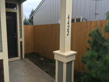 Fence install