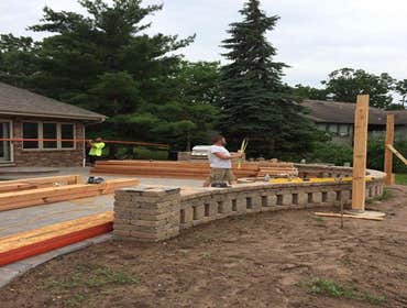 Custom Built Ceder Pavilion Custom Built Ceder Pavilion