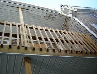 Swank Home Makeover A 2.5 story, single-family home: Siding, windows, insullation, soffit, fascia, capping. Also, repaired fence damage, installed new