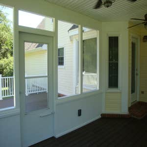 Classic Carpentry Llc Project Screen porch and deck addition