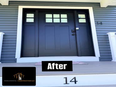 Photos by Monumental Construction #8 Painted exterior and interior doors throughout this beautiful property.