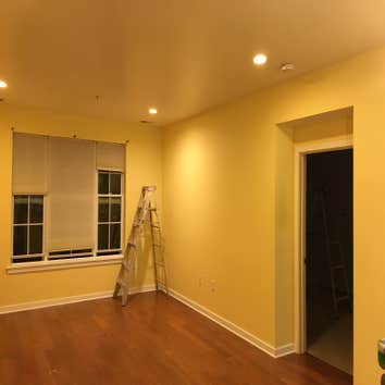 Install Sheetrock in ceiling