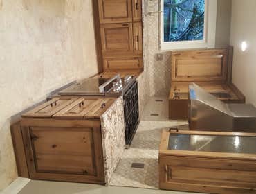 Photos by Beyond Basics Construction #1 New kitchen, 2 new bathrooms remodels, add 1 new bathroom, new HVAC, water heater, changed all lighting,doors a