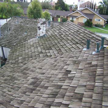 Residential recover Soto Roofing Services Residential recover before and after pictures