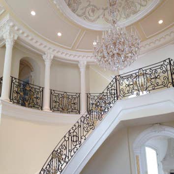 High end custom work This upscale Andover residence is a true representation of our skill and attention to detail and design.