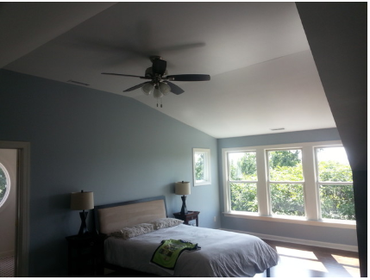 Shed dormer bedroom addition in Chattanooga, TN