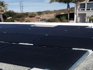 Ballasted, residential PV