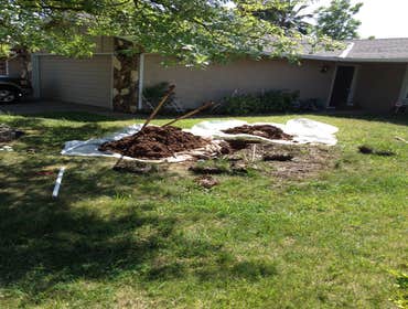 Water main leak