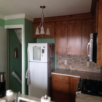 Photos from Lord's Kitchens And Remodeling Total tear out of a eat- in kitchen, everything went plaster on ceiling and walls, electric, plumbing, cab
