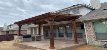 Fence and Pergola