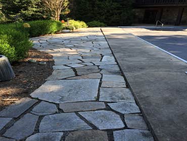 Decking/Logs/Fascia Refinishing & Patio Stone Leveling
