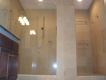 Project photos from Exquisitestone tile&renovations llc WE SALE AND INSTALL HANDICAP SHOWERS,TUB'S.WE ALSO DO CUSTOM WORK. WE ARE THE ONE STOP SHOP.