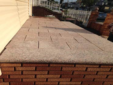 Granite Tiles Porch