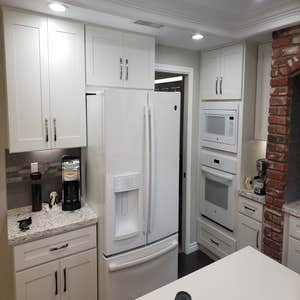 Kitchen design & build | 800-469-9189 We offer a 3D kitchen design. All cabinets are wood cabinets. Once the design is finalized, cabinets are...