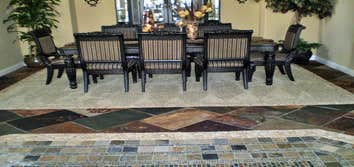 Photo(s) from Serrano Family Flooring & Design, Inc. Floors, Arches, Back Splash & Tub