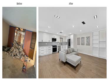 Main kitchen remodeling