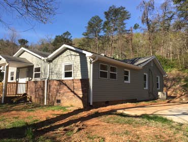 After new siding went on