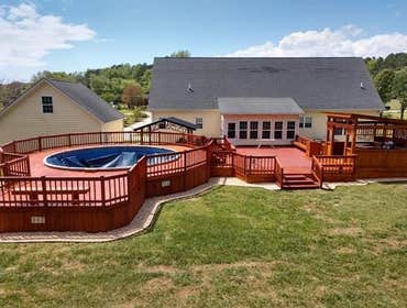Paint Entire exterior plus Stain Pool Deck. Amazing Finish