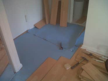 Green Valley Condo Assoc. Laminate Floor Replacement This project was completed for Valley Green Condo Assoc. in Philadelphia, PA. It was originally a 