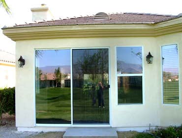 Outside Living Room Extension