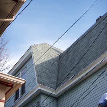 Mckeever Roof 18 square asphault roof job and plywood sheathing renovation.