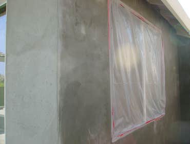 Bad Stucco Job Re-Finished