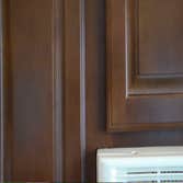 No Seams between cabinets