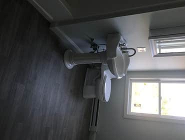 New full upstairs bath