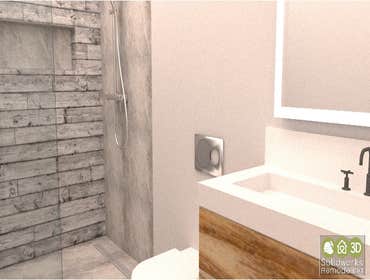 bathroom remodeling by Solidworks Remodeling