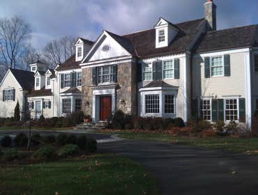 Front of home...