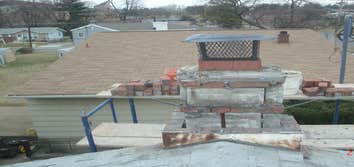 Chimney 1 This is awell satisfactory chimney we built for a client in Irvine, columbia, Maryland . We collaborated with the client on the process. The 