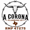 A Corona plumbing Co logo