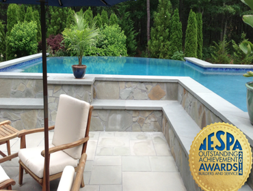 gunite pool infinity edge