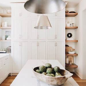 Modern all white kitchen remodeling