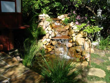 Tea House waterfall. Studio Ci