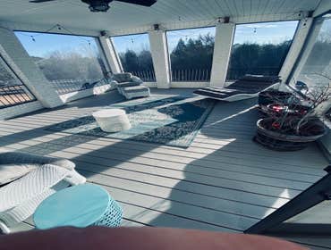 After Deck Staining!!!