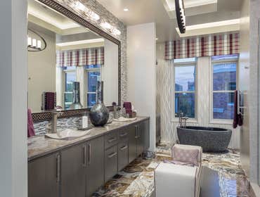 Luxury Urban This urban luxury home features many unique finishes to the downtown Phoenix area. The kitchen boasts finishes such as concrete counters,