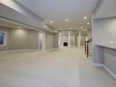 GULICK | CUSTOM Home in McLean The impressive stone and HardiePlank® elevation on our Winthrop really stood out on this corner lot of approximately one