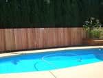 6' Cedar fencing