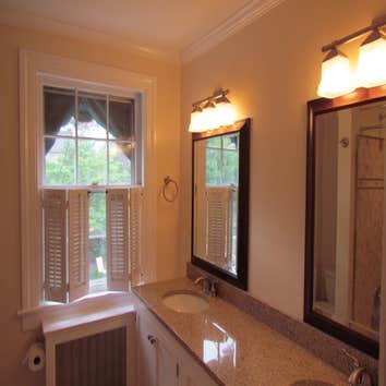 Master Bathroom Renovation- Westover Hills This home was built in the early 1920's. The master bath was in need of a complete makeover. We removed the 