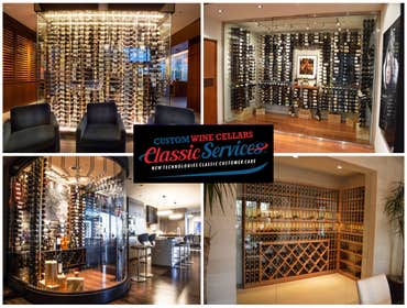 Glass Wall Custom Wine Cellars