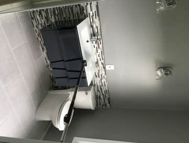 "Customer designed" bathroom