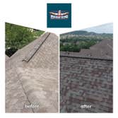 Roof replacement San Antonio. Before and after photos.