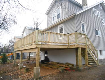 Rear Deck After