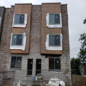 Photos by Daniel and Michael Builders #6 New Construction Build Masonry Fronts/Foundation Work
