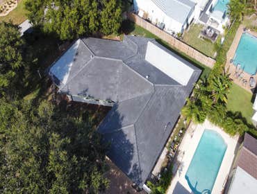 Tile Roof and Flat Roof Lighthouse Point